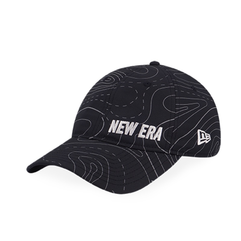 NEW ERA SYNOPTIC CHART MAP BLACK 9FORTY UNST CAP