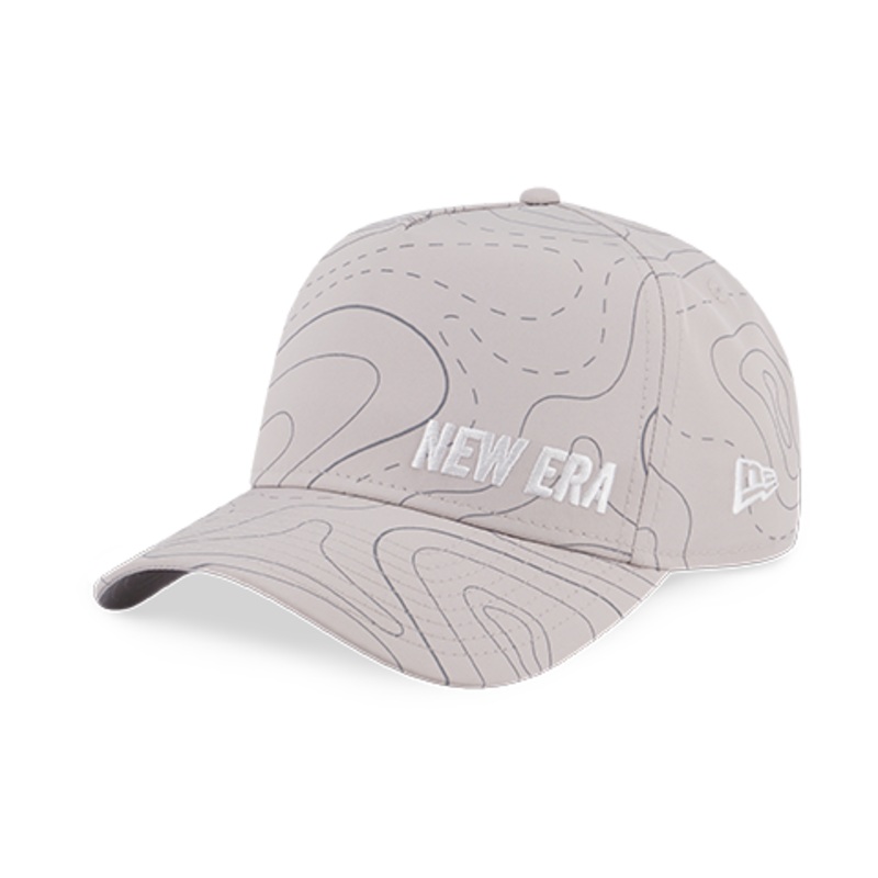 NEW ERA SYNOPTIC CHART MAP STONE 9FORTY AF CAP