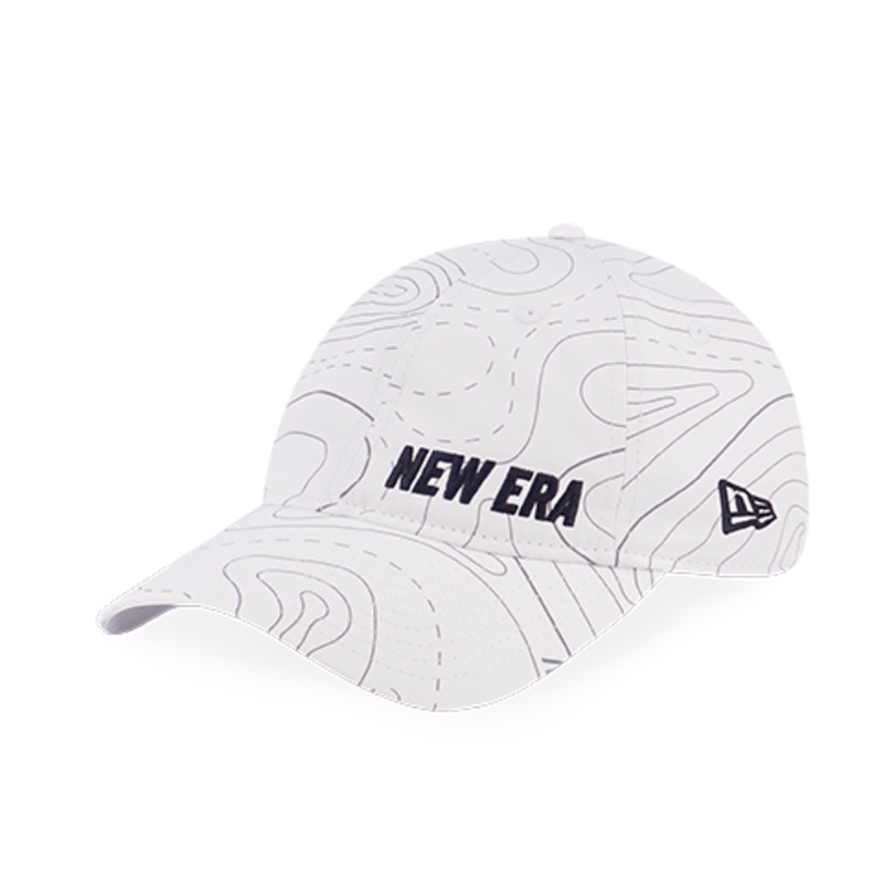 NEW ERA SYNOPTIC CHART MAP WHITE 9FORTY UNST CAP