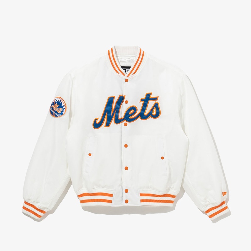 NEW YORK METS COOPERSTOWN WHITE JACKET