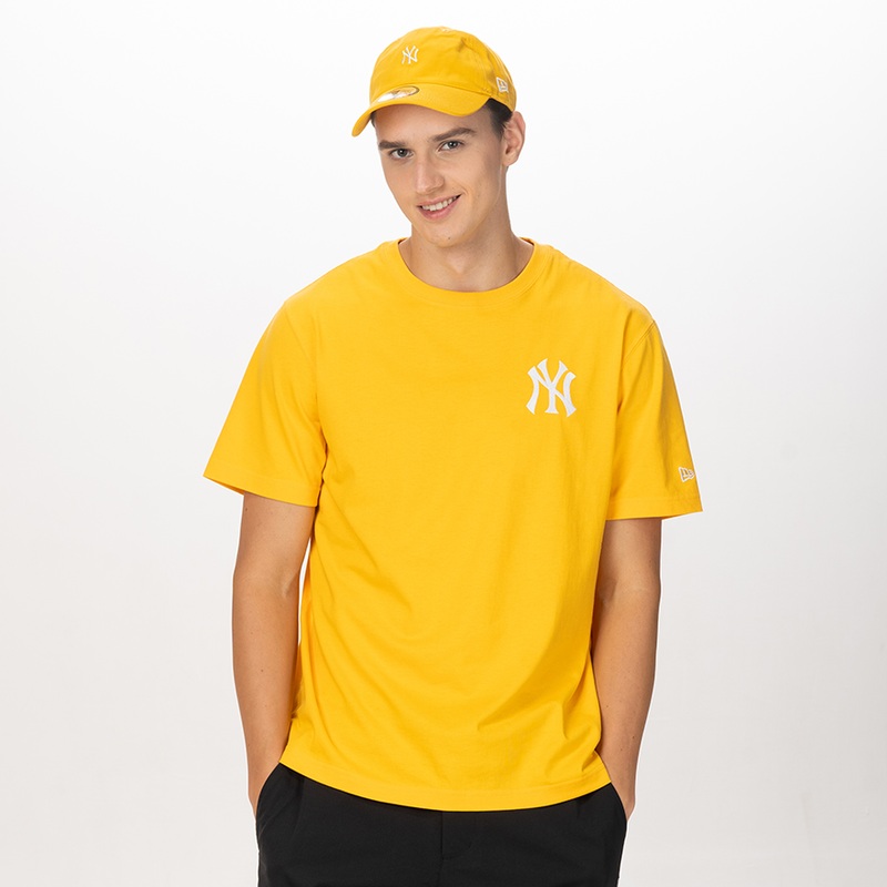 NEW YORK YANKEES COLOR ERA MELLOW YELLOW SHORT SLEEVE T-SHIRT