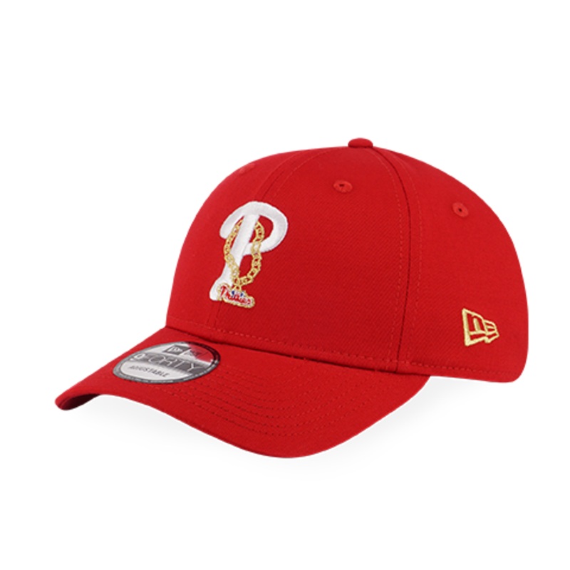 PHILADELPHIA PHILLIES MLB CHAIN SCARLET 9FORTY CAP