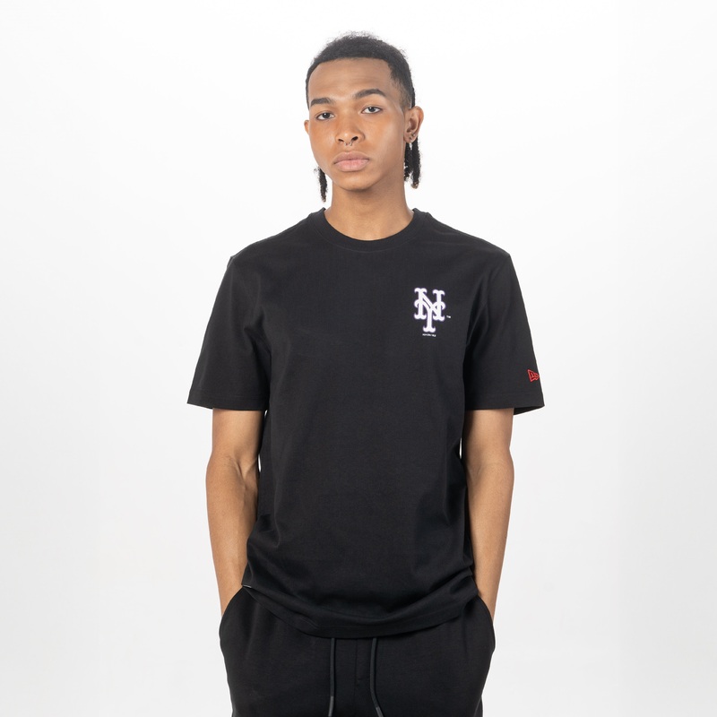59FIFTY PACK-HALLOWEEN PARADE NEW YORK METS COOPERSTOWN BLACK SHORT SLEEVE T-SHIRT