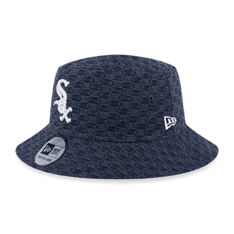 CHICAGO WHITE SOX MLB WASH CHECKER NAVY BUCKET 01