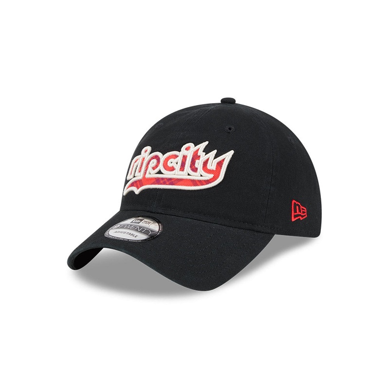NBA AUTHENTICS-CITY EDITION 2023 PORTLAND TRAIL BLAZERS BLACK 9TWENTY CAP