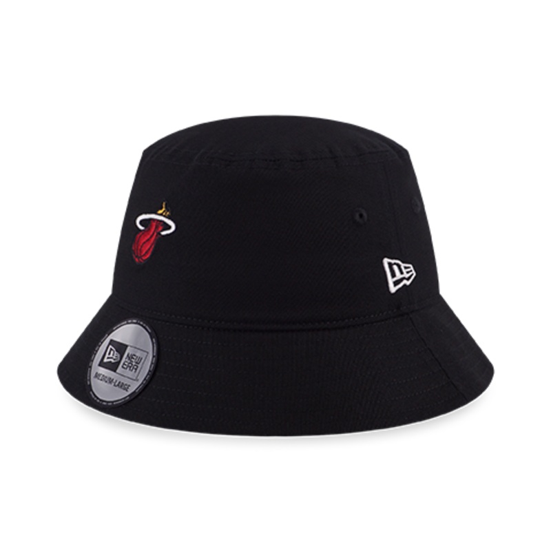 NBA MIAMI HEATS MINI LOGO BLACK BUCKET 01