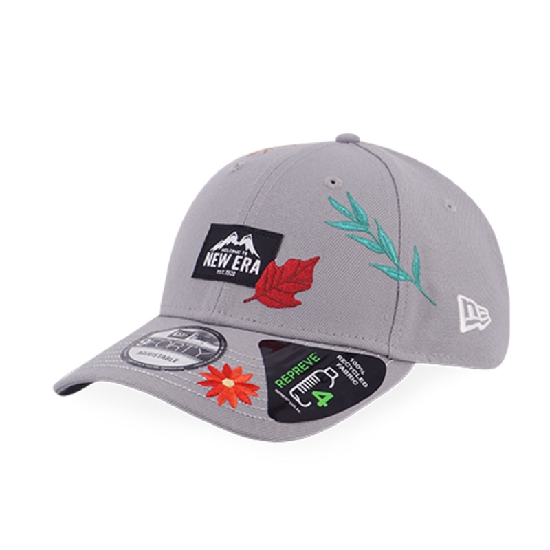 NEW ERA BOTANICAL SNOW GRAY 9FORTY CAP