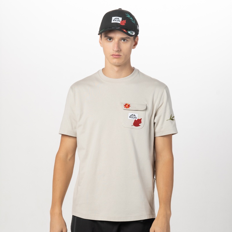 NEW ERA BOTANICAL STONE PERFORMANCE SHORT SLEEVE T-SHIRT