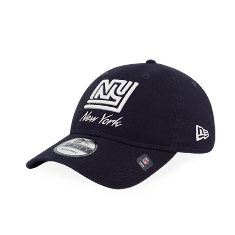 NEW YORK GIANTS NFL CANVAS WASH NAVY 9FORTY UNST CAP