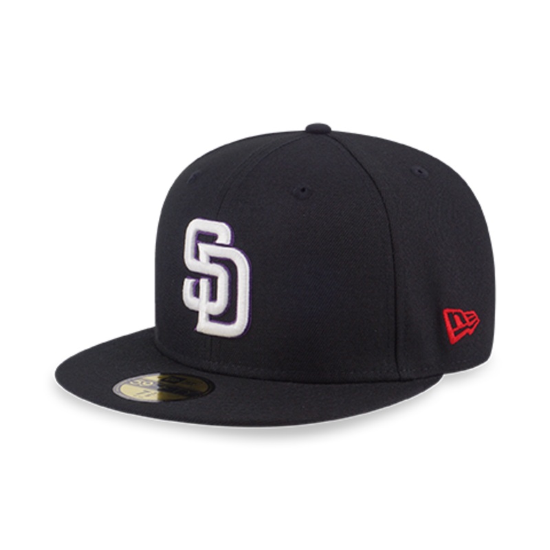 SAN DIEGO PADRES COOPERSTOWN 59FIFTY PACK-HALLOWEEN PARADE BLACK 59FIFTY CAP