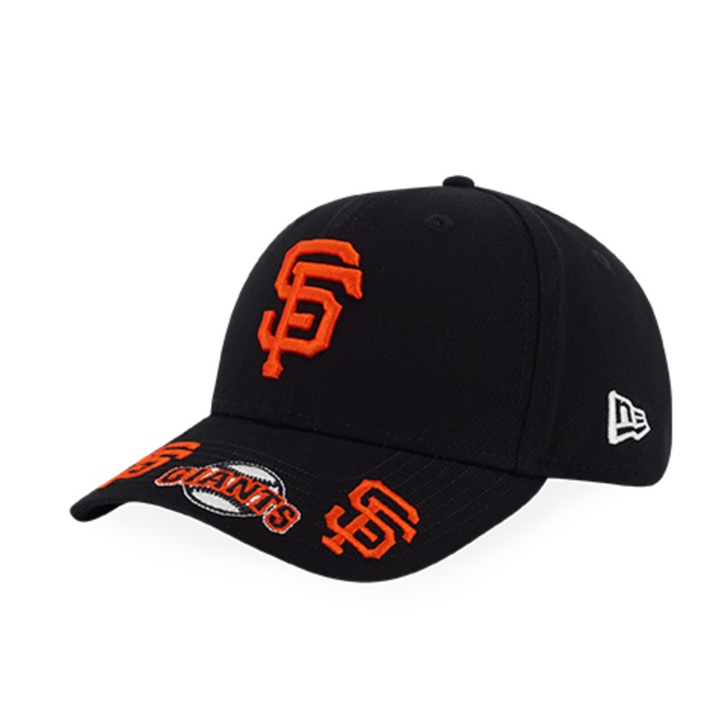 SAN FRANCISCO GIANTS MLB VISOR HIT BLACK 9FORTY CAP