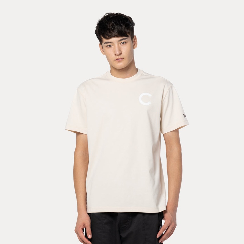 59FIFTY PACK – COCONUT CHICAGO CUBS COOPERSTOWN LIGHT CREAM REGULAR SHORT SLEEVE T-SHIRT