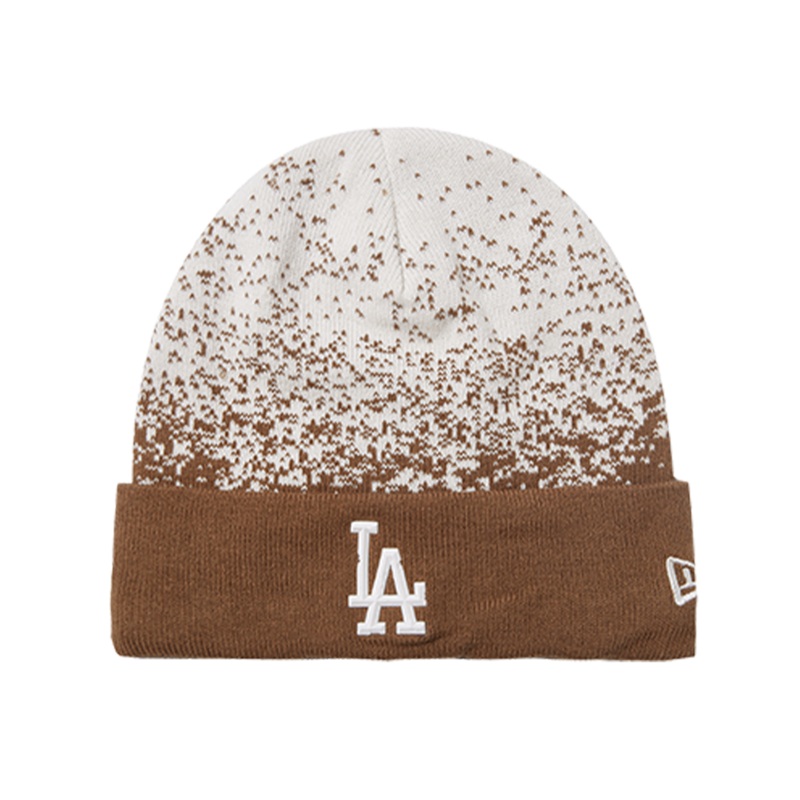 LOS ANGELES DODGERS ANCIENT CULTURE 4 DART BROWN BEANIE