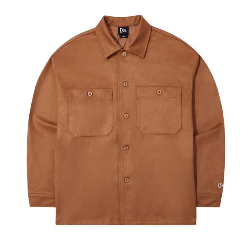NEW ERA ANCIENT CULTURE KHAKI LONG SLEEVE SHIRT
