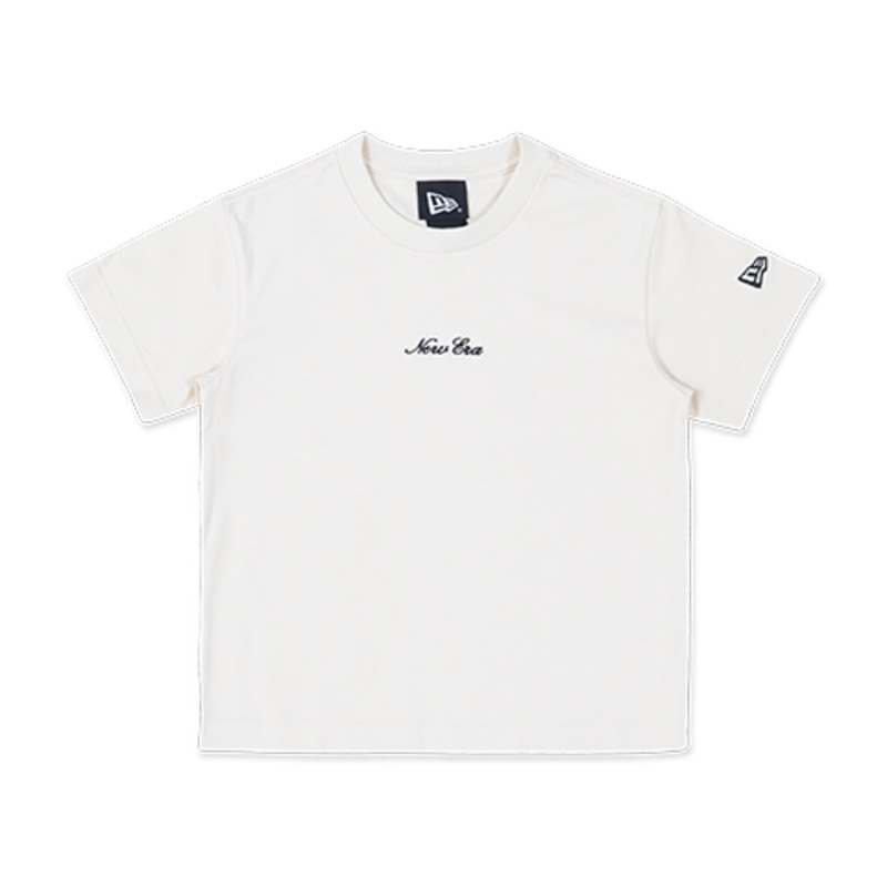 NEW ERA BASIC LIGHT CREAM KIDS SHORT SLEEVE T-SHIRT