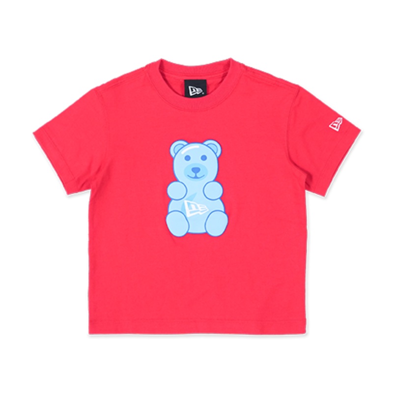 NEW ERA BEAR SCARLET KIDS SHORT SLEEVE T-SHIRT
