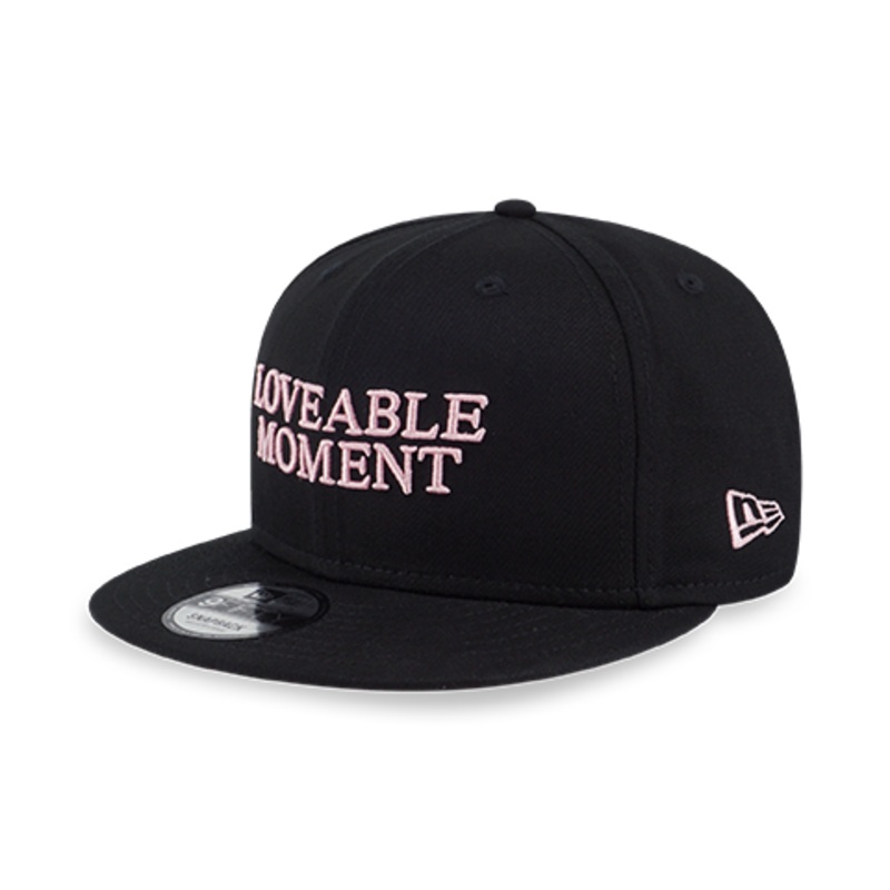 NEW ERA MY VALENTINE – NEW ERA SCRIPT BLACK 9FIFTY CAP