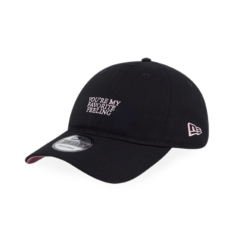 NEW ERA MY VALENTINE – NEW ERA SCRIPT BLACK 9FORTY UNST CAP