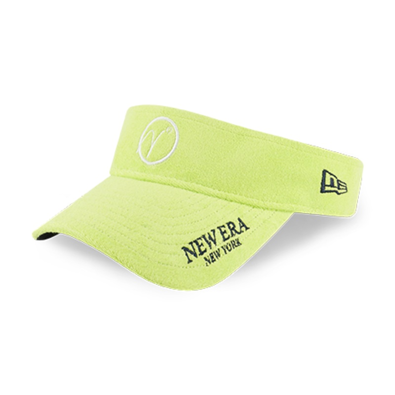NEW ERA SPORTS CLUB – TENNIS CYBER GREEN VISOR CAP