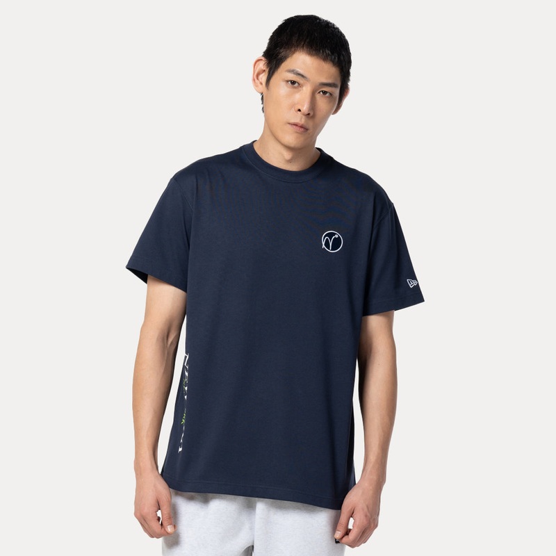 NEW ERA SPORTS CLUB – TENNIS NAVY REGULAR SHORT SLEEVE T-SHIRT