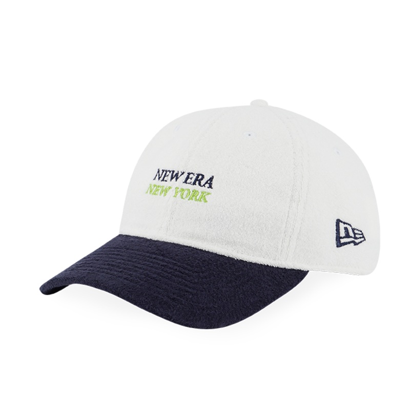NEW ERA SPORTS CLUB – TENNIS NAVY VISOR WHITE 9TWENTY SMALL CAP