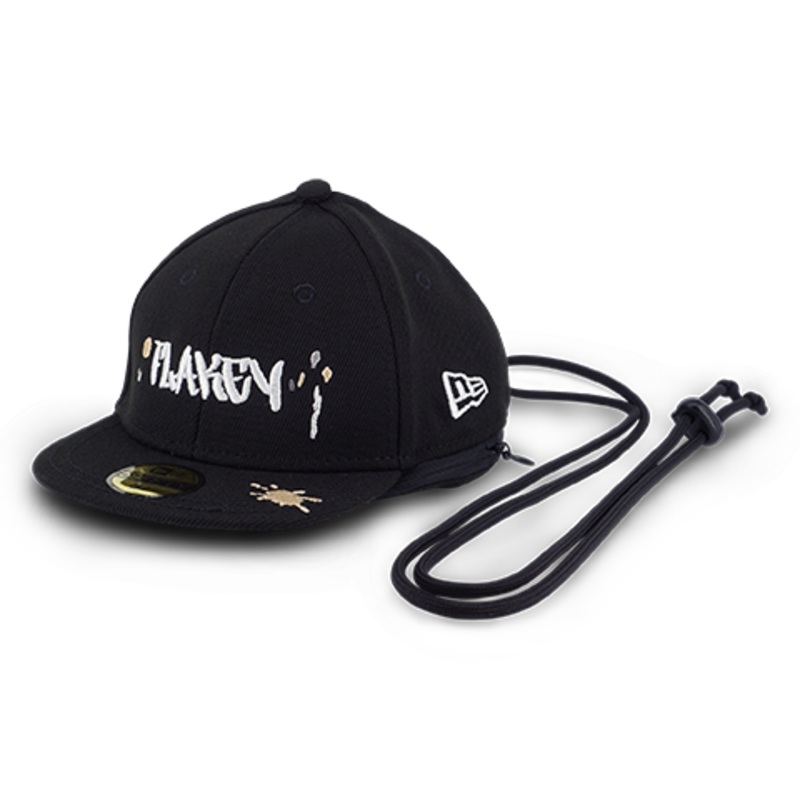 NEW ERA X FLAKEY (FRANKIE) REPREVE BLACK CAP POUCH MINI BAG