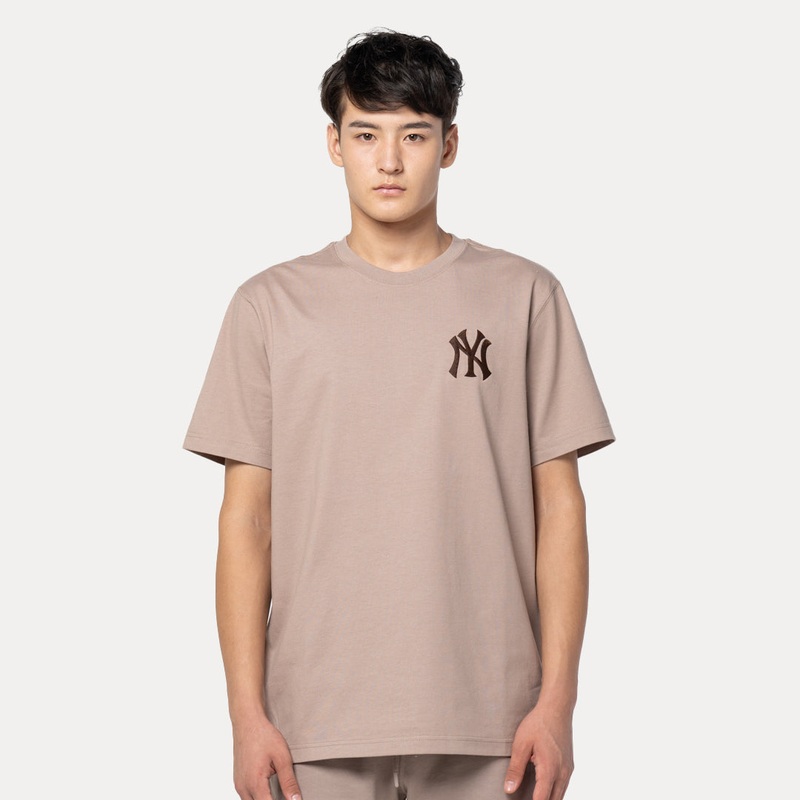 NEW YORK YANKEES COLOR ERA ASH BROWN REGULAR SHORT SLEEVE T-SHIRT
