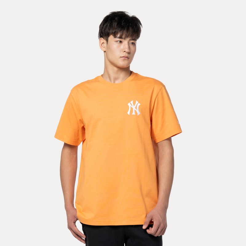 NEW YORK YANKEES COLOR ERA ORANGE GLAZE REGULAR SHORT SLEEVE T-SHIRT