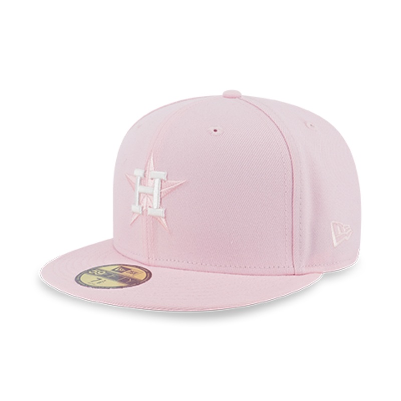 59FIFTY PACK – SAKURA HOUSTON ASTROS COOPERSTOWN LAVA RED UNDERVISOR PINK 59FIFTY CAP