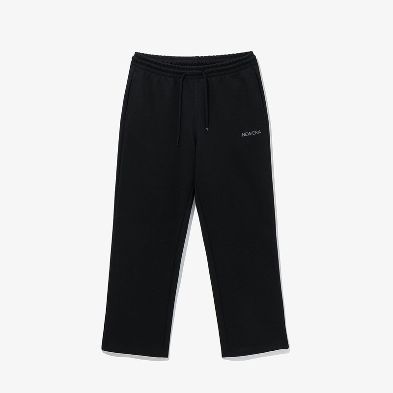 NEW ERA BASIC ESSENTIAL BLACK KNIT PANTS
