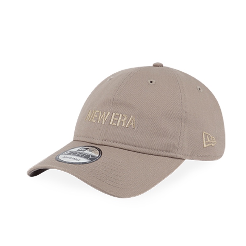 NEW ERA METAL BUCKLE ASH BROWN 9FORTY UNST CAP