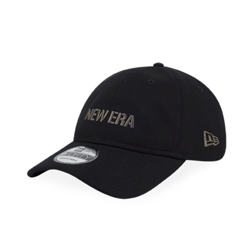 NEW ERA METAL BUCKLE BLACK 9FORTY UNST CAP