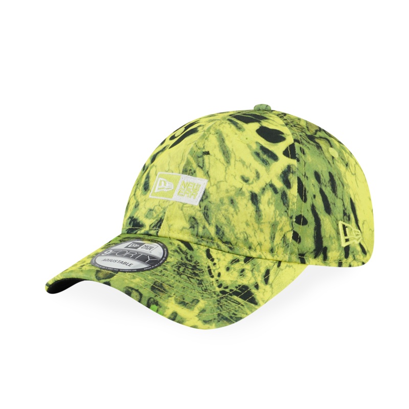 NEW ERA PYRM1 CAMO VOLTAGE NEON 9FORTY UNST CAP