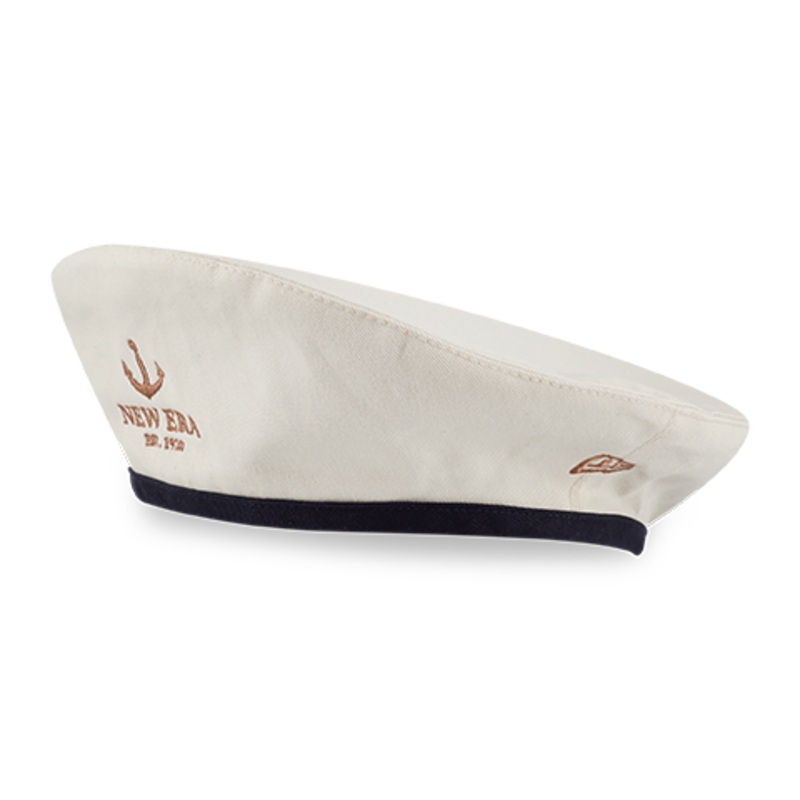 NEW ERA SAILOR CLUB LIGHT CREAM BERET