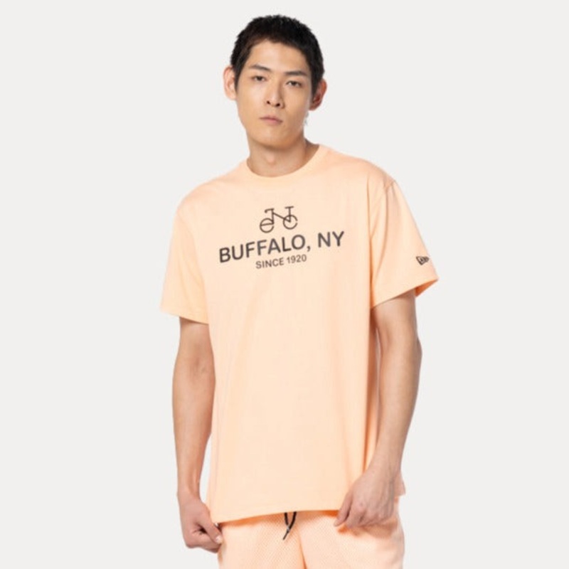 NEW ERA SPORTS CLUB – BIKE PEACH REGULAR SHORT SLEEVE T-SHIRT