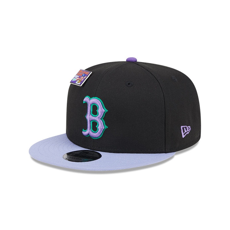 NEW ERA x BIG LEAGUE CHEW BOSTON RED SOX BLACK 9FIFTY CAP
