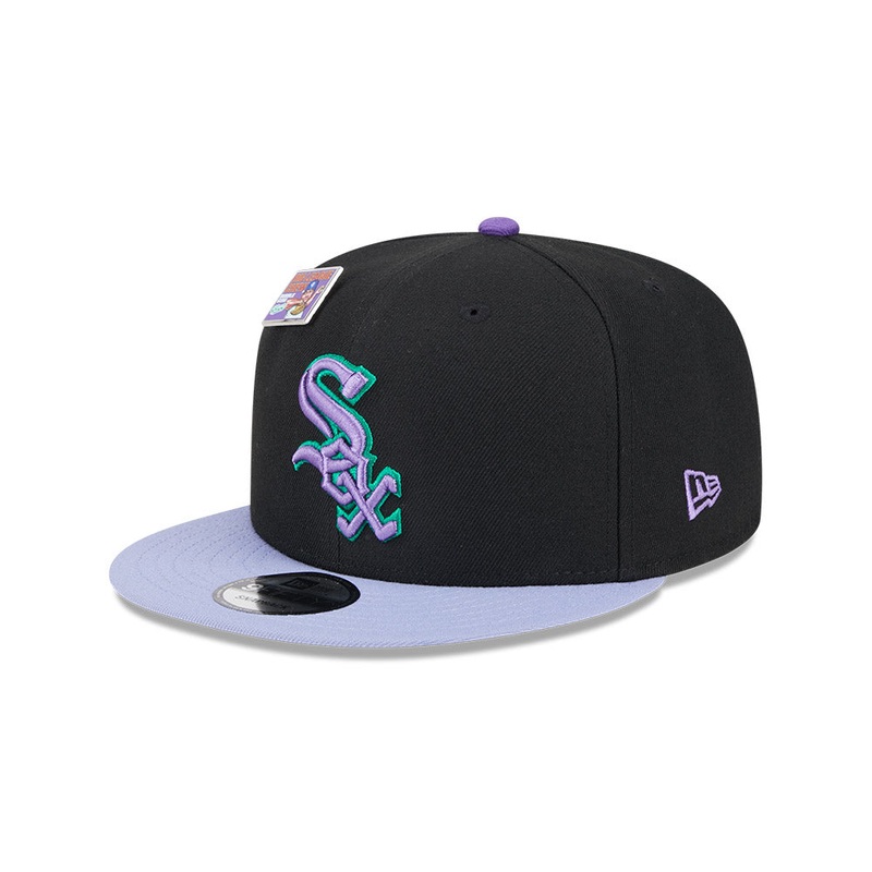 NEW ERA x BIG LEAGUE CHEW CHICAGO WHITE SOX BLACK 9FIFTY CAP