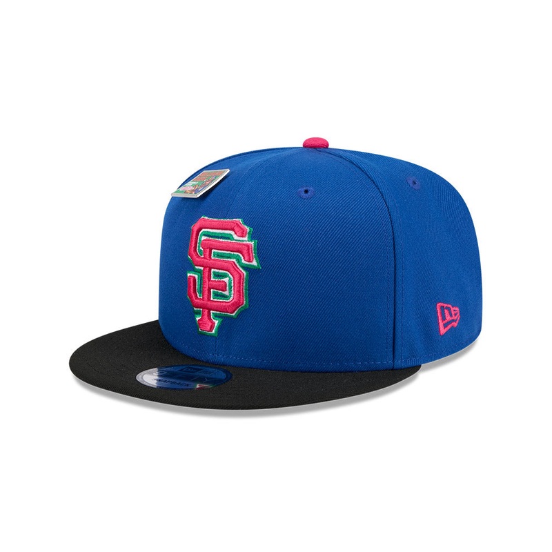 NEW ERA x BIG LEAGUE CHEW SAN FRANCISCO GIANTS BLUE 9FIFTY CAP