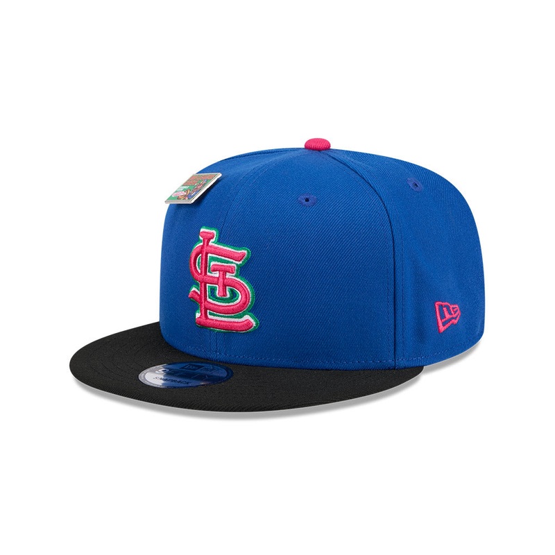 NEW ERA x BIG LEAGUE CHEW ST. LOUIS CARDINALS BLUE 9FIFTY CAP