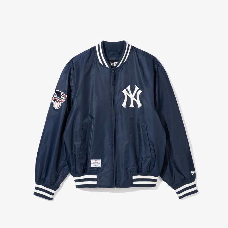 NEW YORK YANKEES NAVY VARSITY JACKET