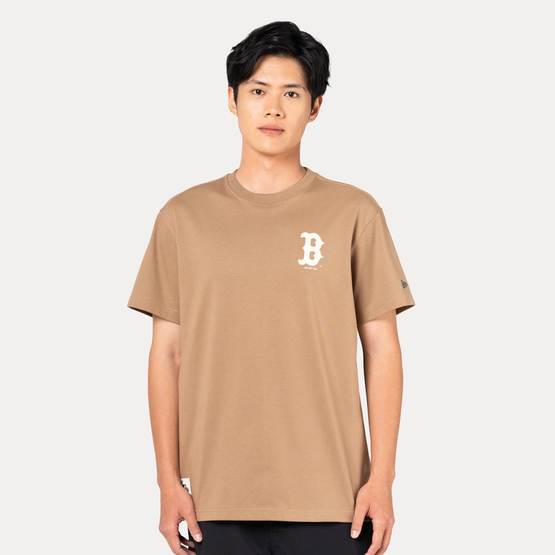 59FIFTY PACK – LEMON TEA BOSTON RED SOX COOPERSTOWN KHAKI REGULAR SHORT SLEEVE T-SHIRT