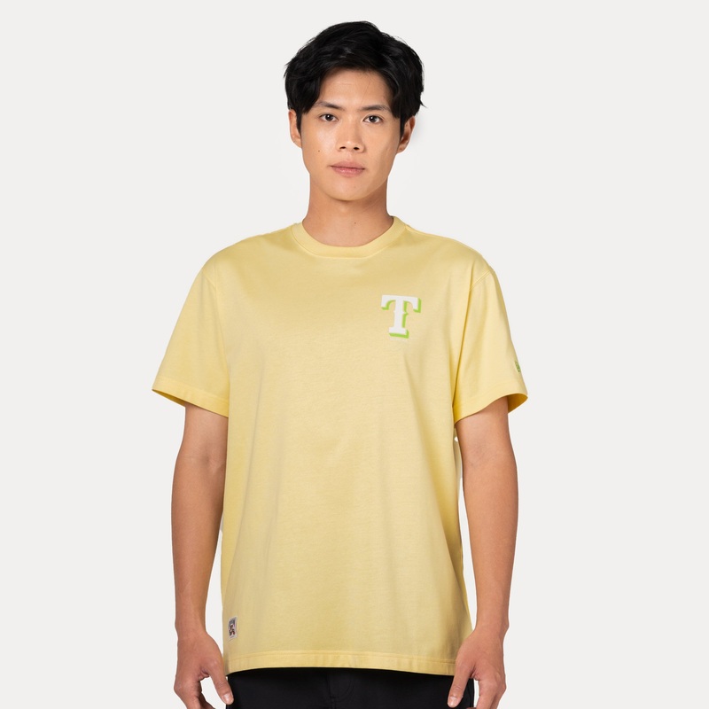 59FIFTY PACK – LEMON TEA TEXAS RANGERS COOPERSTOWN BABY YELLOW REGULAR SHORT SLEEVE T-SHIRT