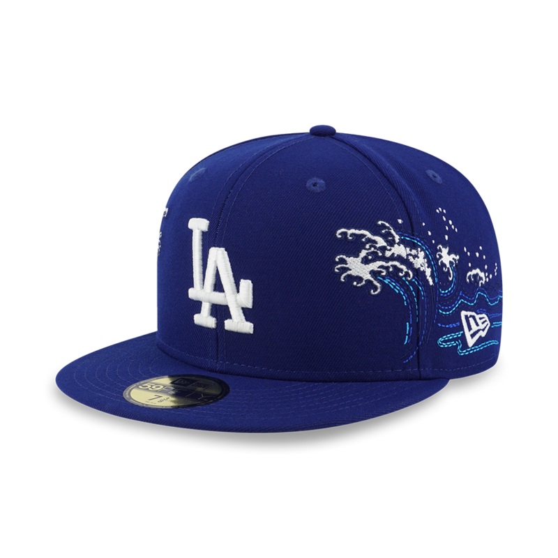 59FIFTY PACK – TONAL WAVE LOS ANGELES DODGERS DARK ROYAL 59FIFTY CAP