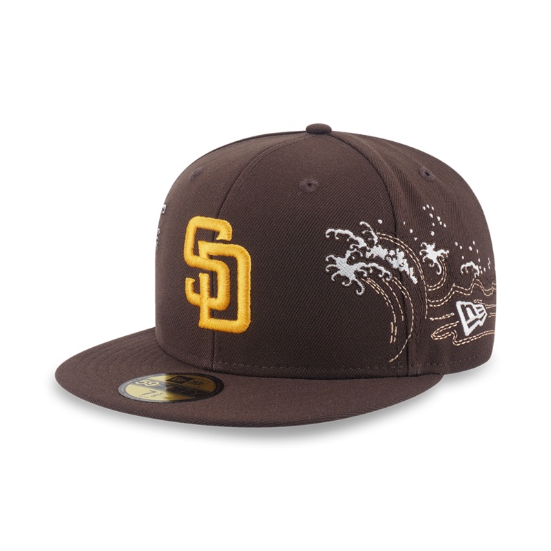 59FIFTY PACK – TONAL WAVE SAN DIEGO PADRES WALNUT 59FIFTY CAP