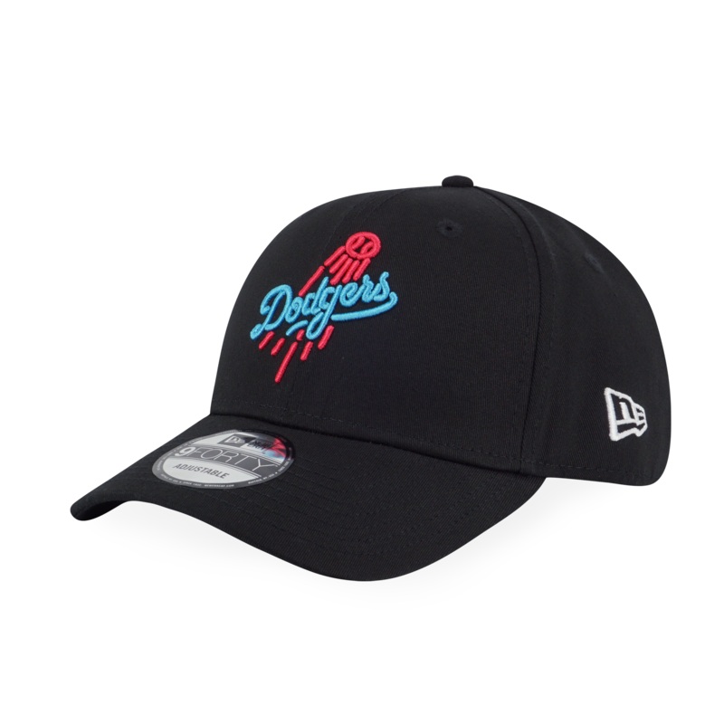 LOS ANGELES DODGERS PARTY VIBE – SUMMER NEON BLACK 9FORTY CAP