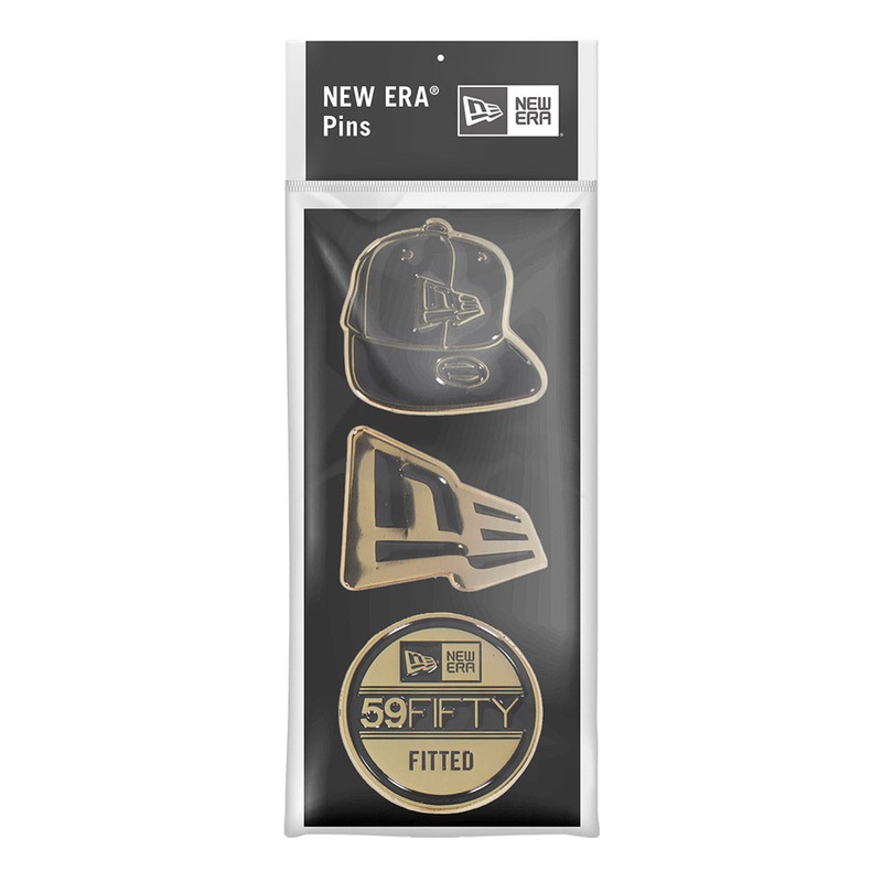 NEW ERA 59FIFTY DAY 2024 BLACK & GOLD PIN PACK