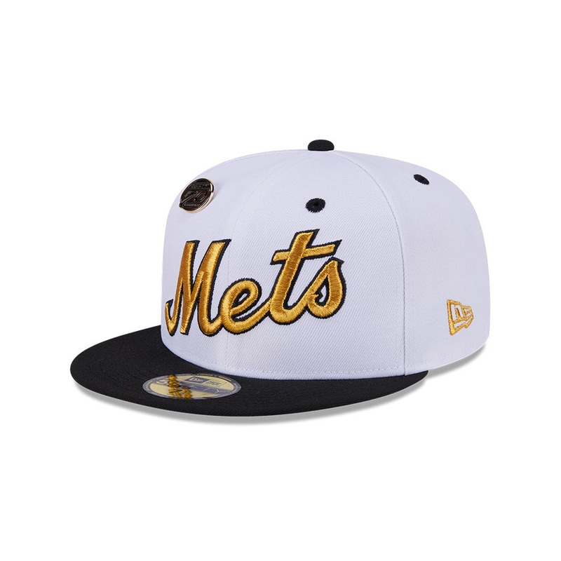 NEW ERA 59FIFTY DAY NEW YORK METS WHITE 59FIFTY CAP
