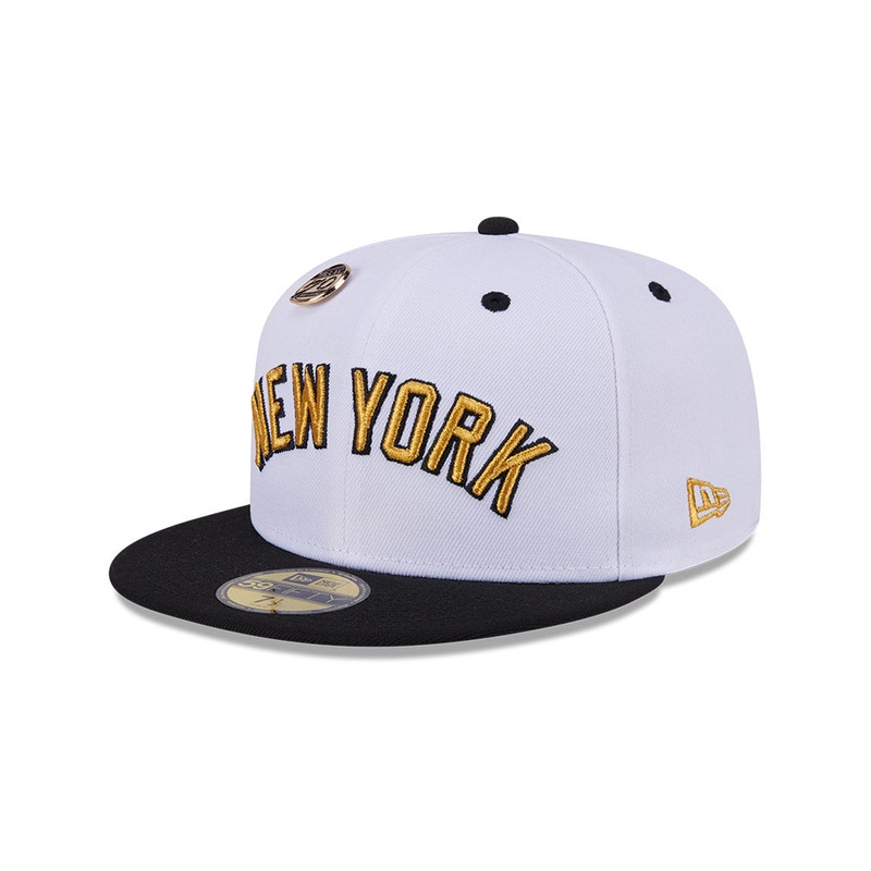 NEW ERA 59FIFTY DAY NEW YORK YANKEES WHITE 59FIFTY CAP
