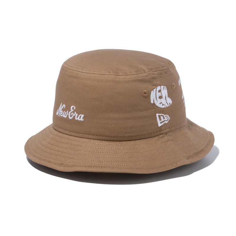 NEW ERA ARCHIVE LOGO KHAKI BUCKET 01