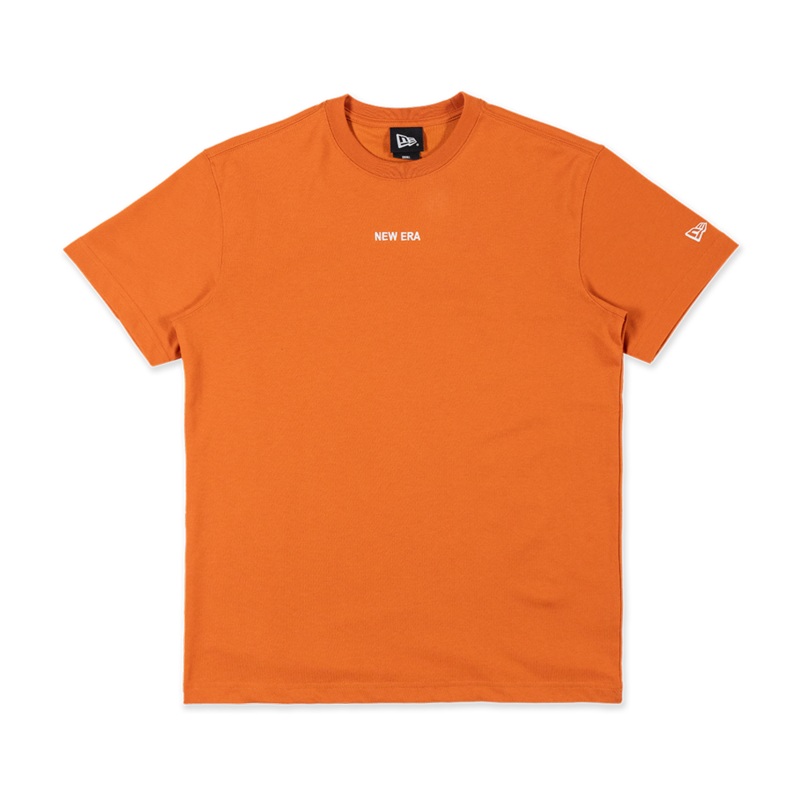 NEW ERA BASIC LOGO ORANGE SHORT SLEEVE T-SHIRT
